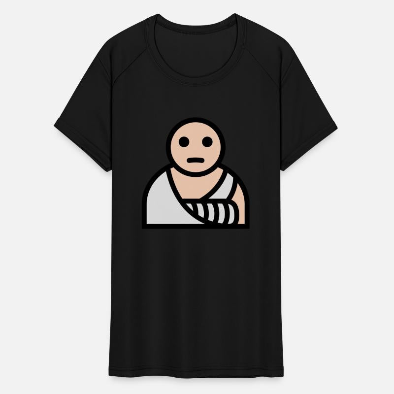 arm broken plaster bandage