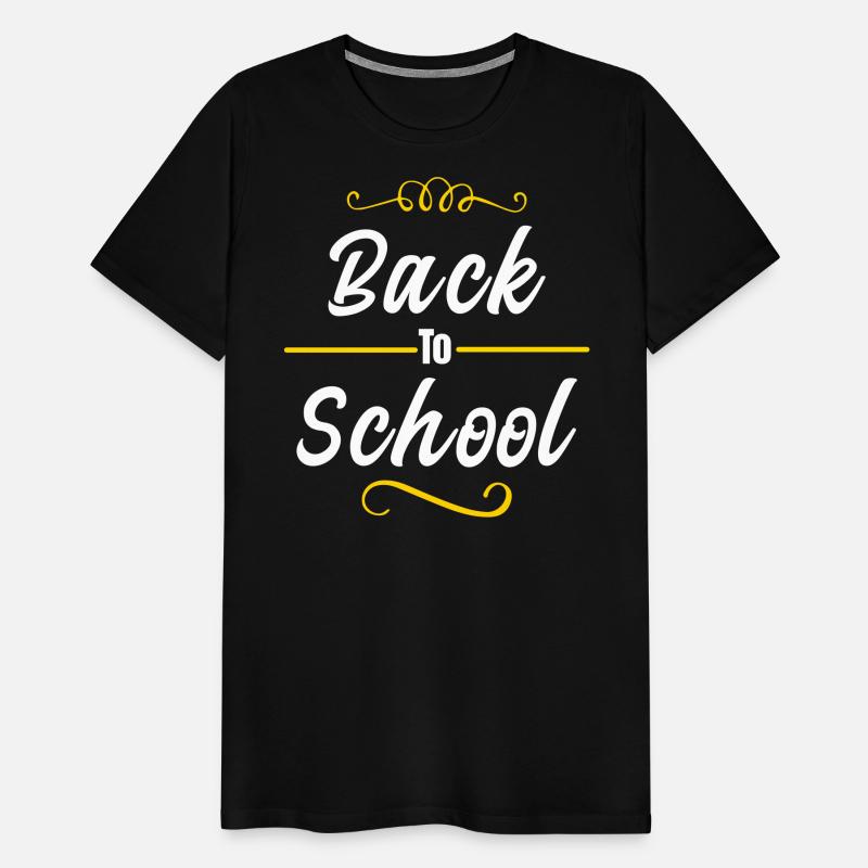back to school typography design