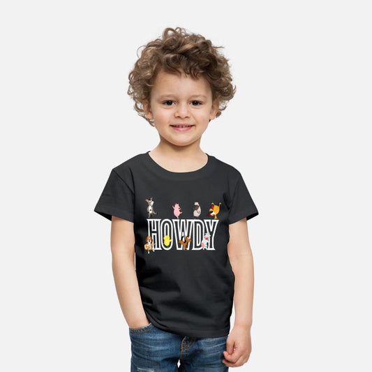 Barn Animal Howdy Party - White