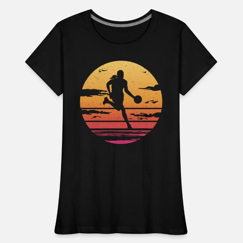 Basketball Player Retro Women Coach Basketball