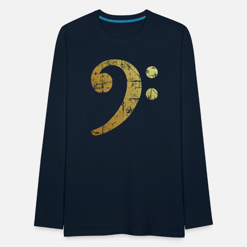 Bass Clef (Vintage Golden-Yellow) Bassist