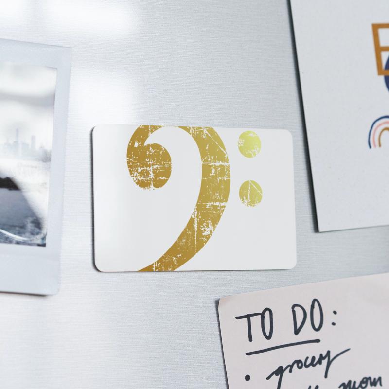 Bass Clef (Vintage Golden-Yellow) Bassist