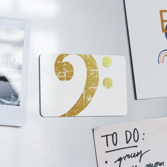 Bass Clef (Vintage Golden-Yellow) Bassist