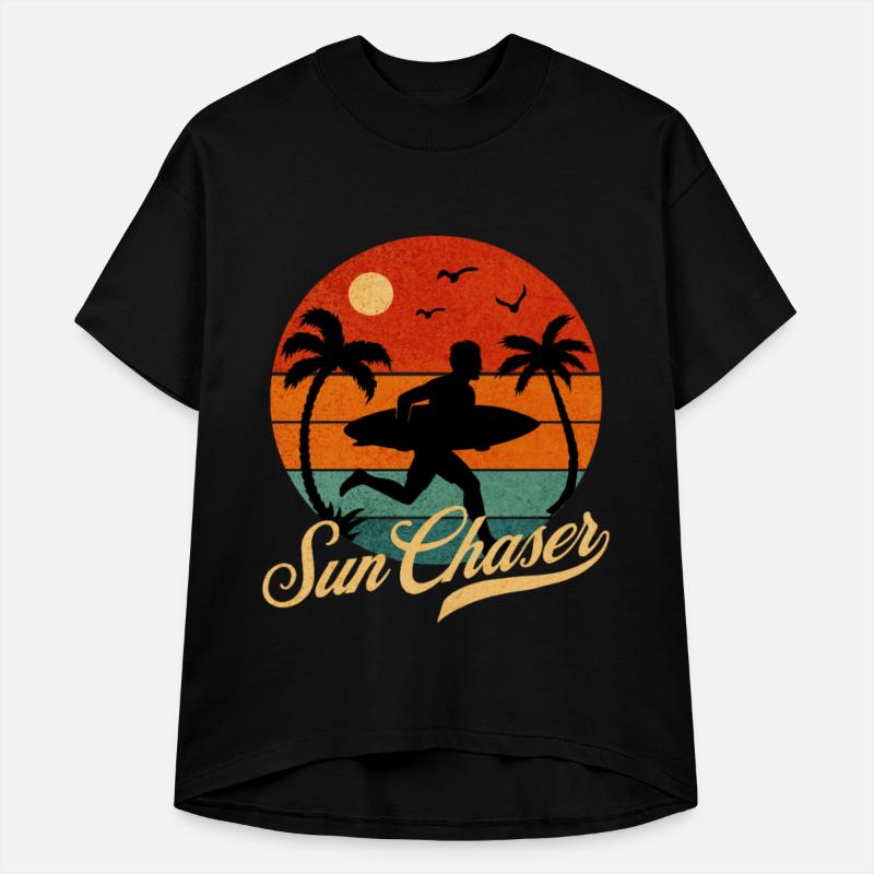 Beach Summer Vacation - Retro Sun Chaser