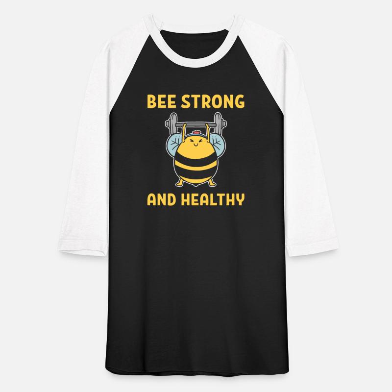 Bee Strong And Healthy Weightlifter