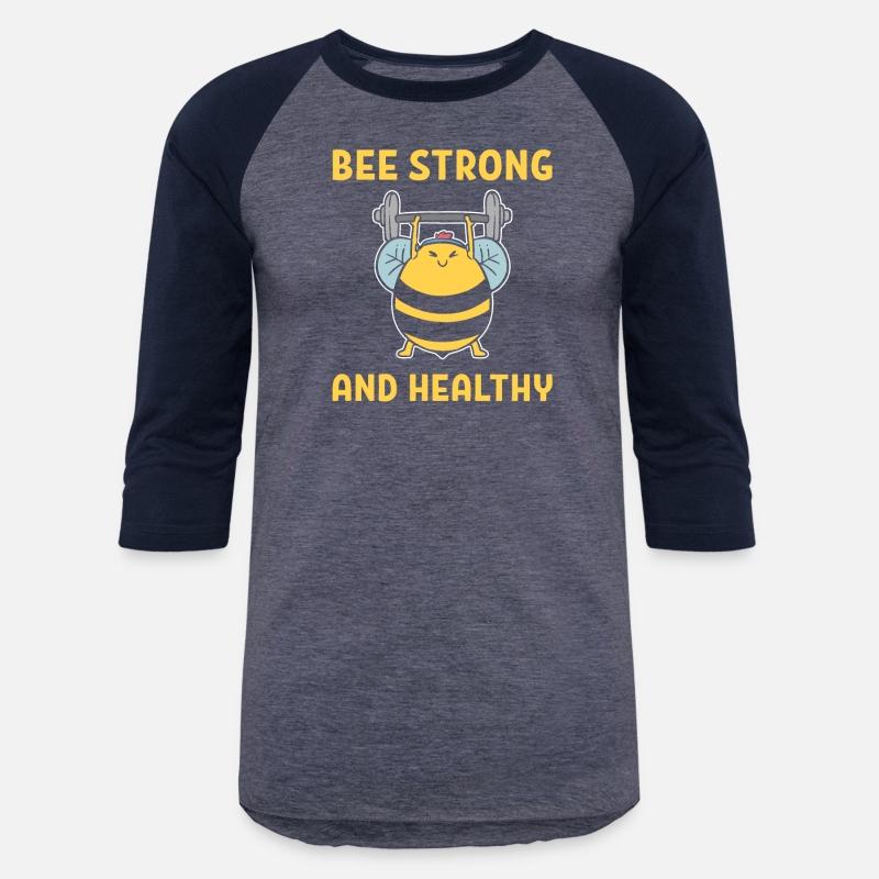 Bee Strong And Healthy Weightlifter