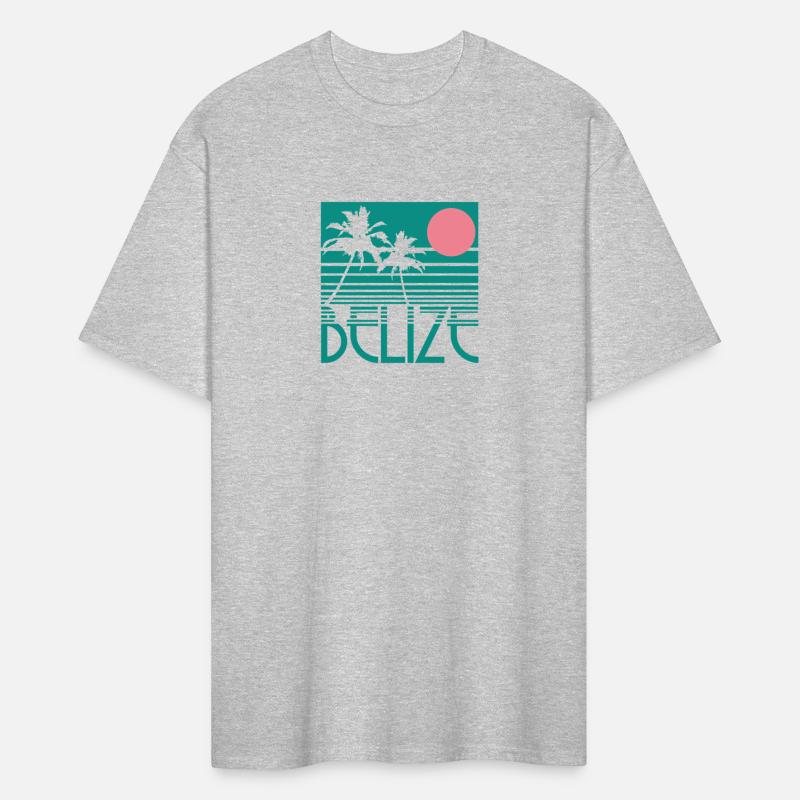 Belize Palm Trees Surf