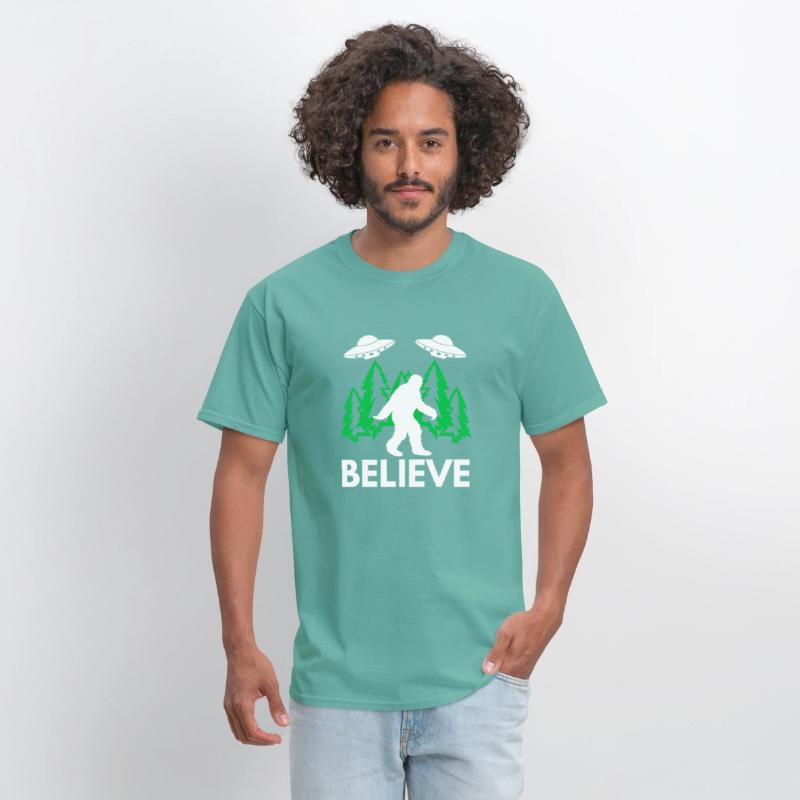 Bigfoot - bigfoot sasquatch believe with ufo an