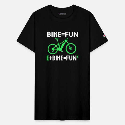 Bike Is Fun Math Formula Humor Funny E Bike