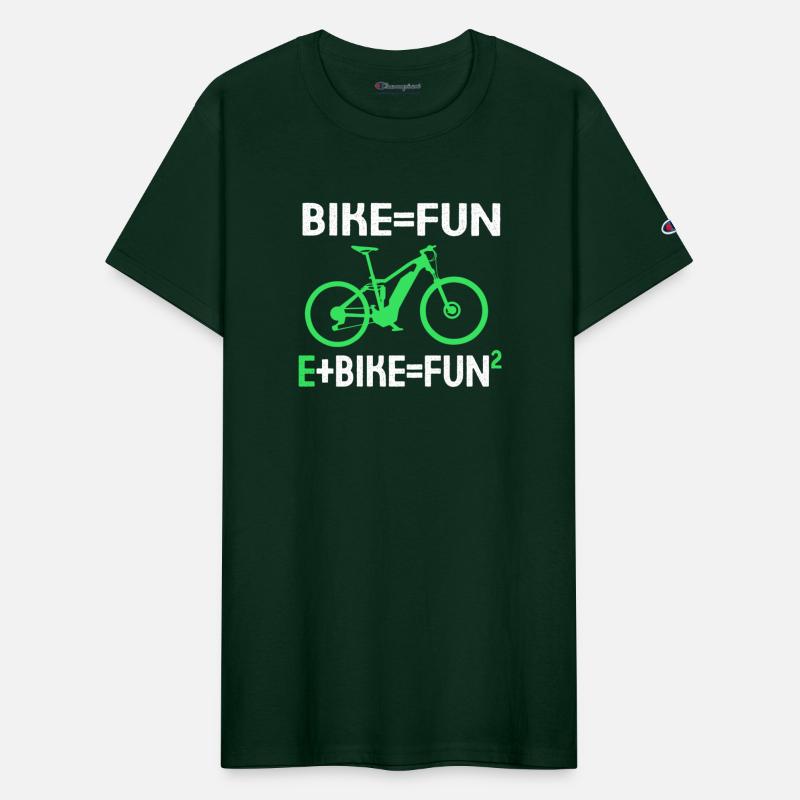Bike Is Fun Math Formula Humor Funny E Bike