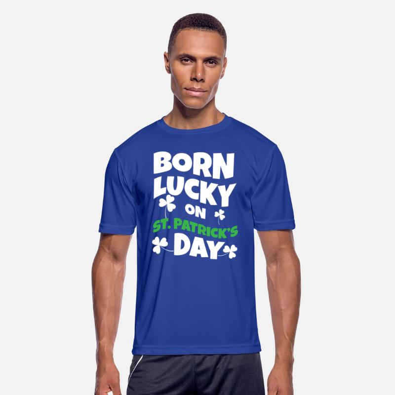 Birth Lucky Shamrock Clover Saint Patrick Day