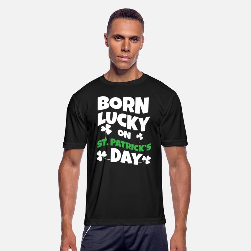 Birth Lucky Shamrock Clover Saint Patrick Day
