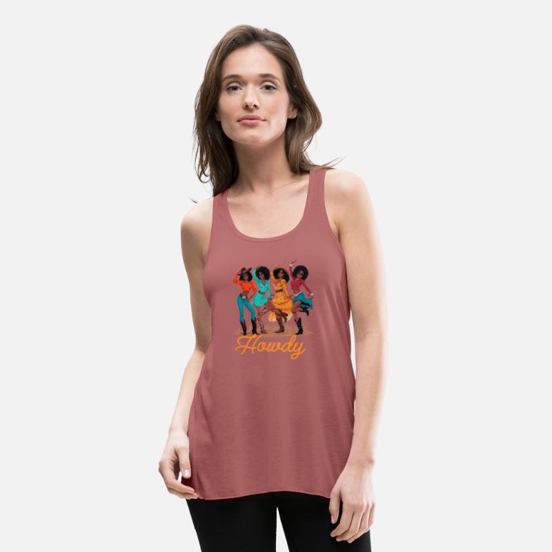 Black Cowgirls Line Dance Western Rodeo Country