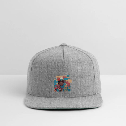 Black Kid in front of Graffiti Wall