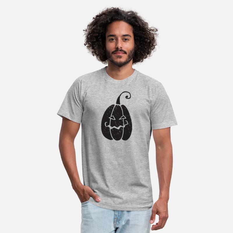 Black Textured Scary Pumpkin Illustration