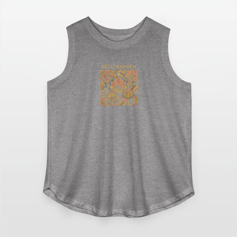 Bohemian Floral Deco Pattern