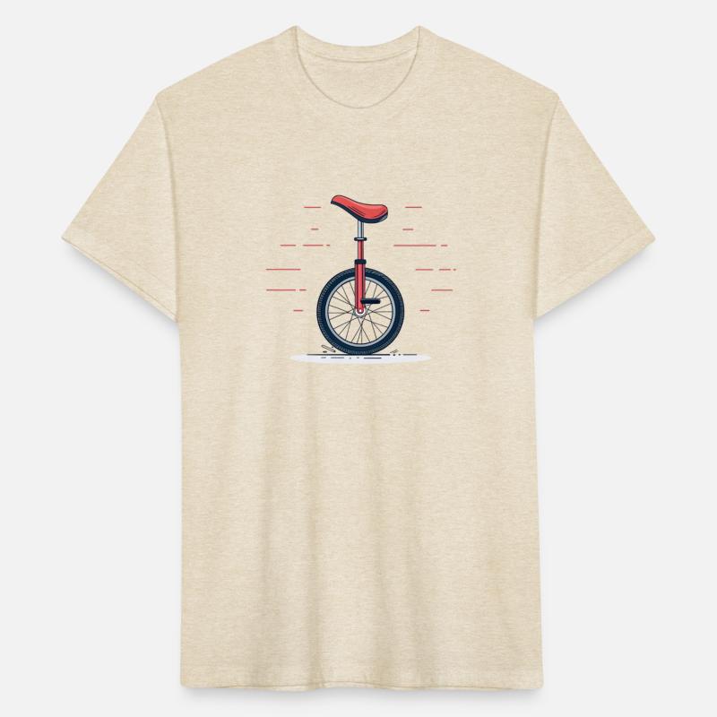 Bold Graphic Unicycle