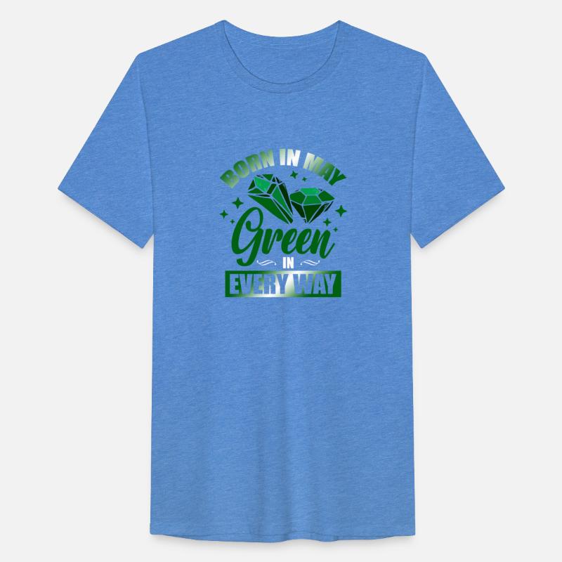 Born In May Green Emerald Birthstone Gemstone