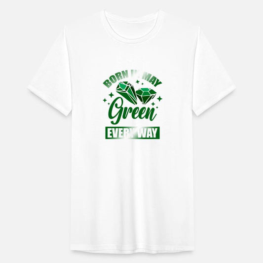 Born In May Green Emerald Birthstone Gemstone