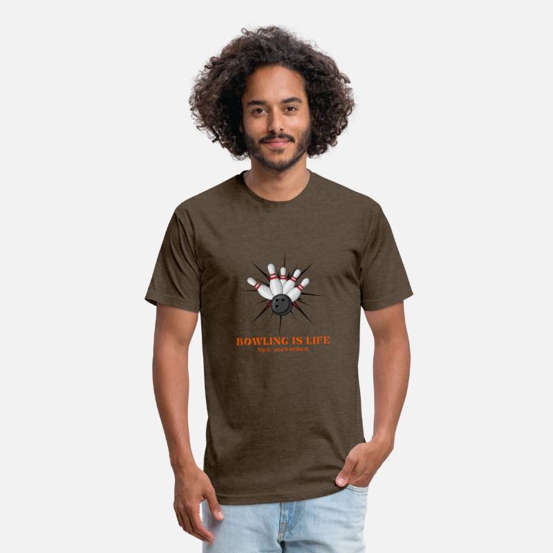 Bowling is Life Try It,You'll Strike It Tshirt