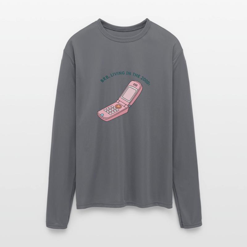 BRB Living In 2000s Flip Phone Y2K