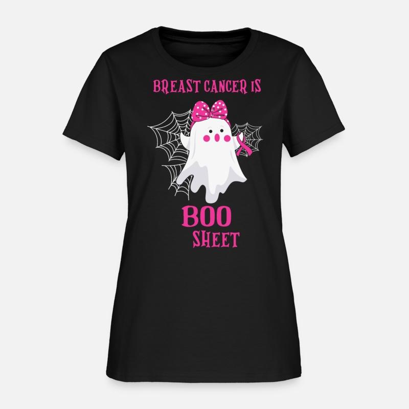 Breast Cancer Is Boo Sheet Boo Boo Crew Pink Ghost