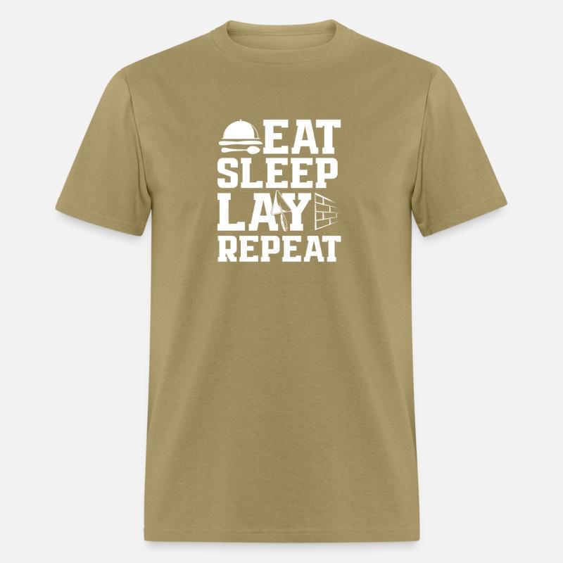 Bricklayer Eat Sleep Lay Repeat