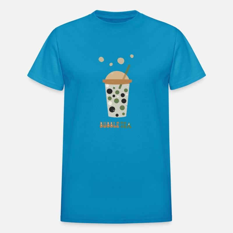 Bubble Tea Design with text
