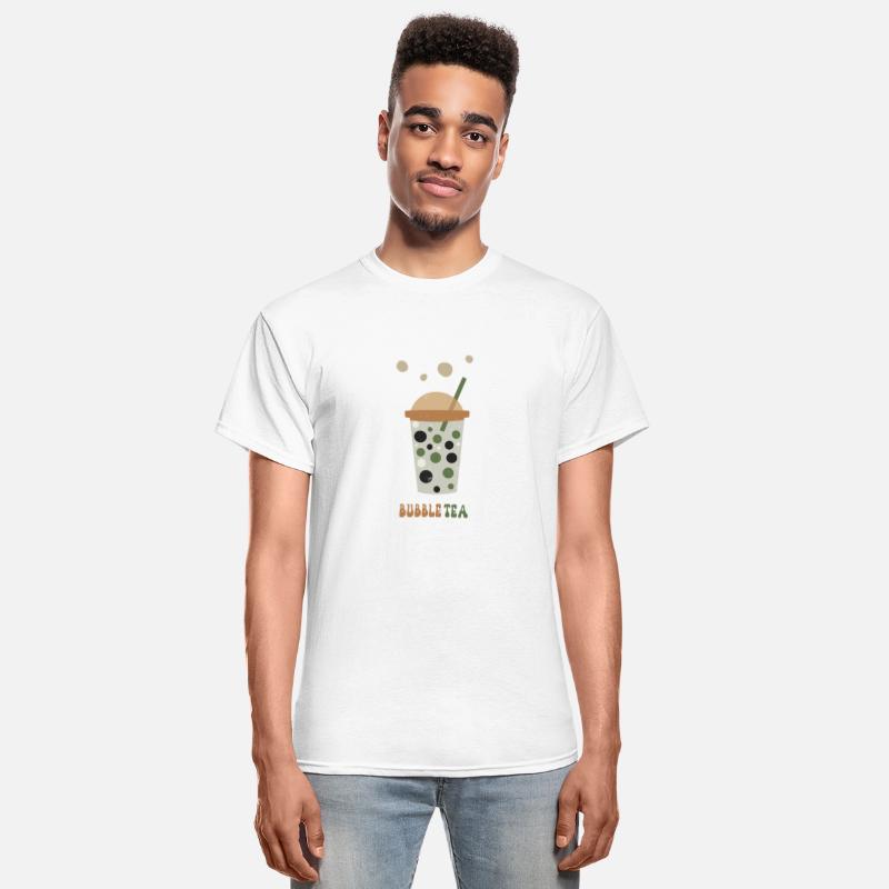 Bubble Tea Design with text