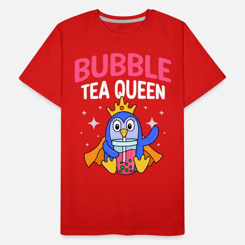 Bubble Tea Queen Boba Tea Drinker Korean Drink