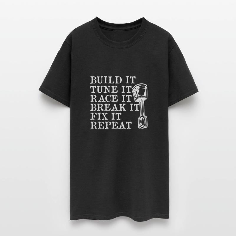 Build Tune Race Brake Fix Repeat