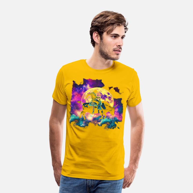 Bull Rider Bull Riding Cowboy Howling Moon