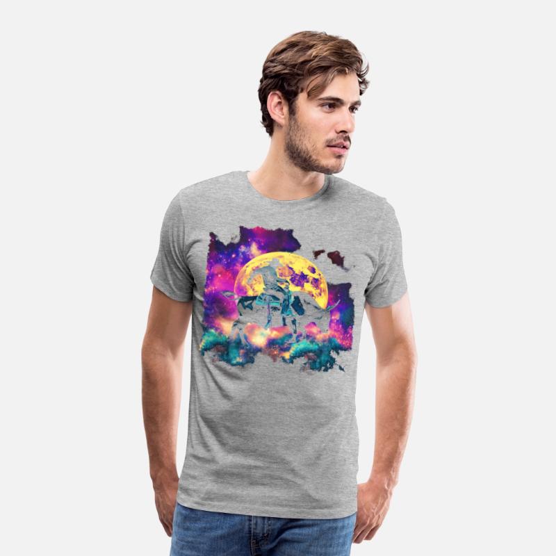 Bull Rider Bull Riding Cowboy Howling Moon