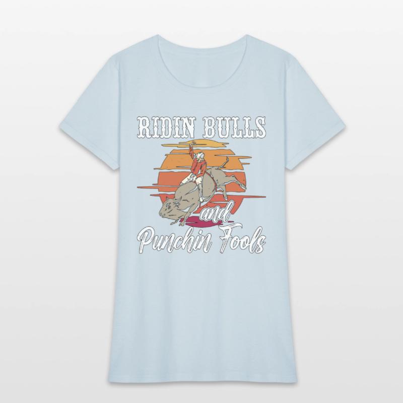 Bull Riding Ridin Bulls And Retro Rodeo Bull Rider