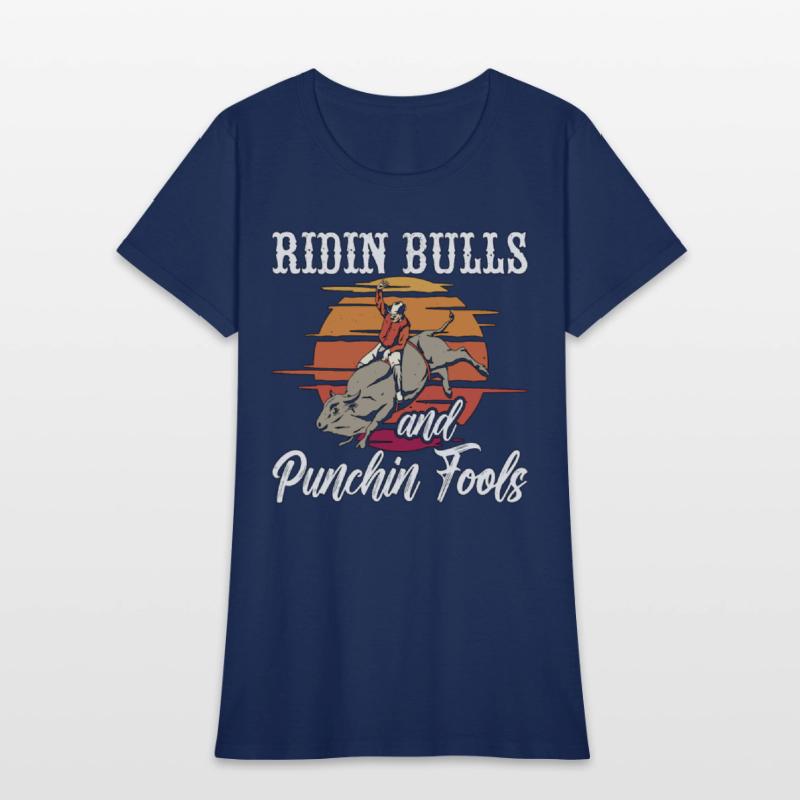 Bull Riding Ridin Bulls And Retro Rodeo Bull Rider