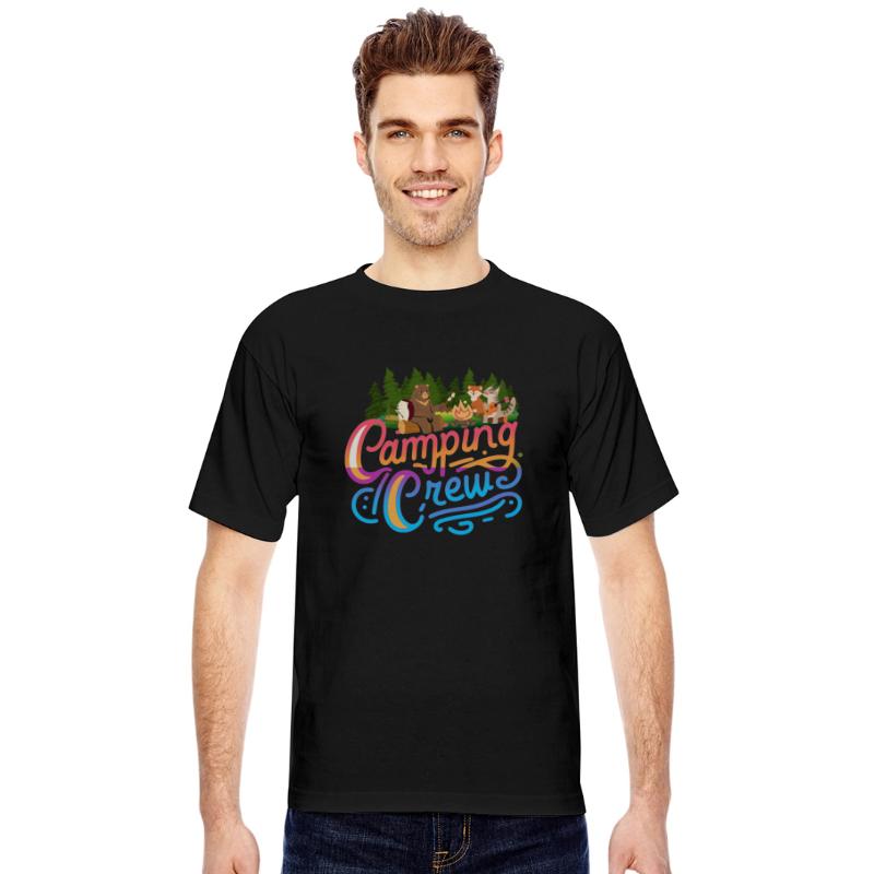 camping crew bear fox lynx