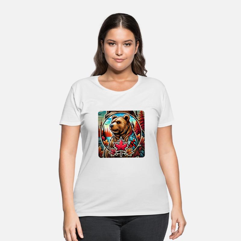 Canada bear nature design