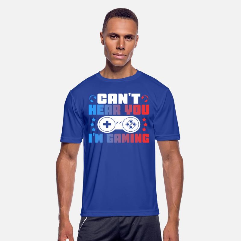 Can't Hear you I'm Gaming hands on control