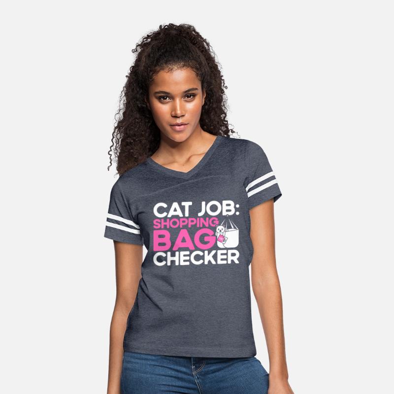 Cat Job Shopping Bag Checker Kitten Quotes Cat Lov