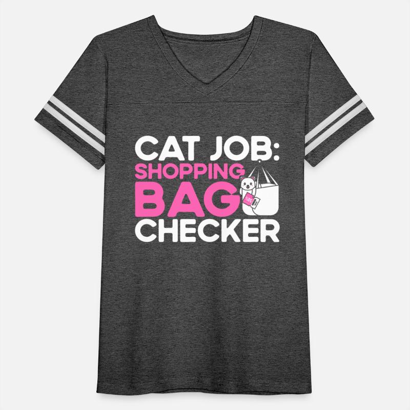 Cat Job Shopping Bag Checker Kitten Quotes Cat Lov
