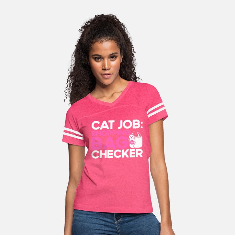Cat Job Shopping Bag Checker Kitten Quotes Cat Lov