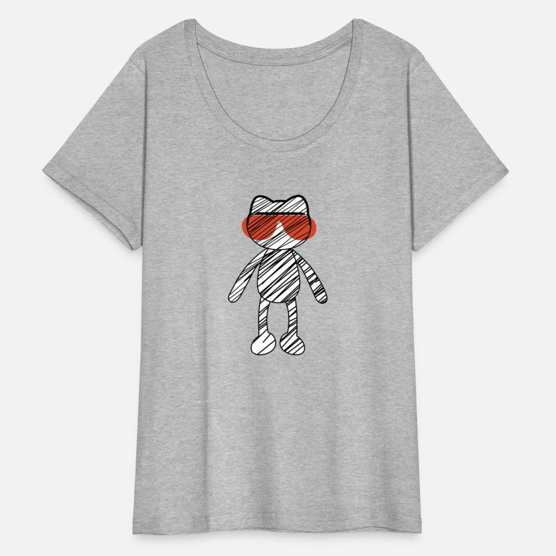 Cat painted in stripes