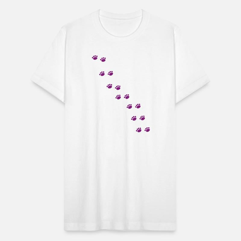 Cat Paw Prints (Purple)