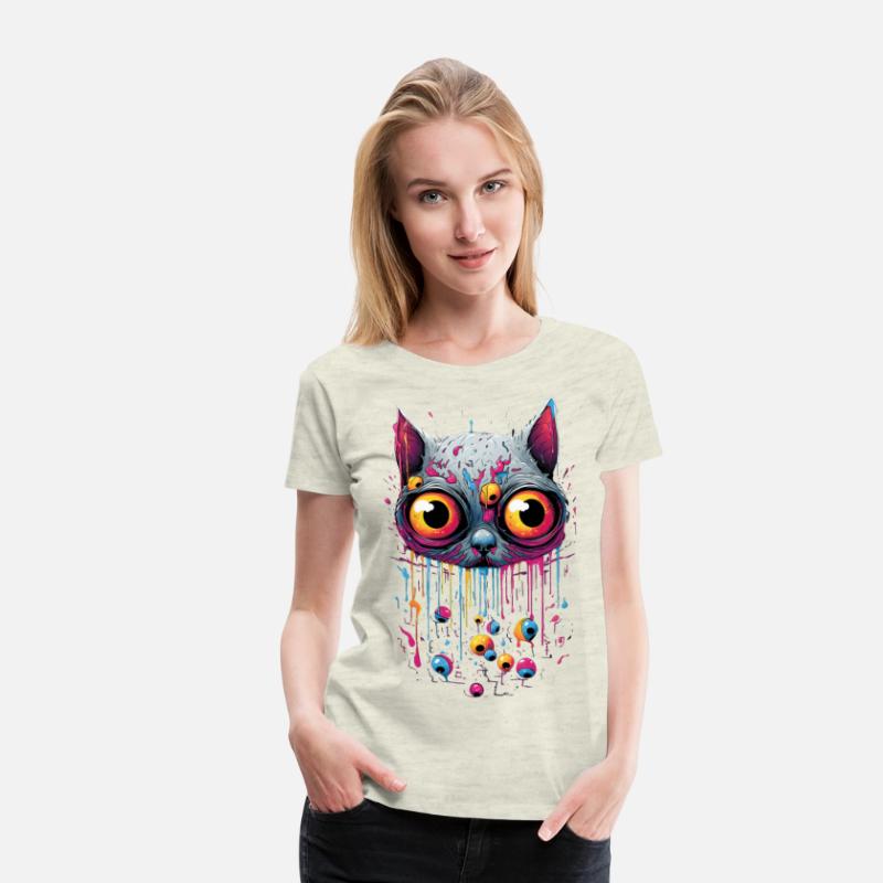 Cat trippy, big eyes