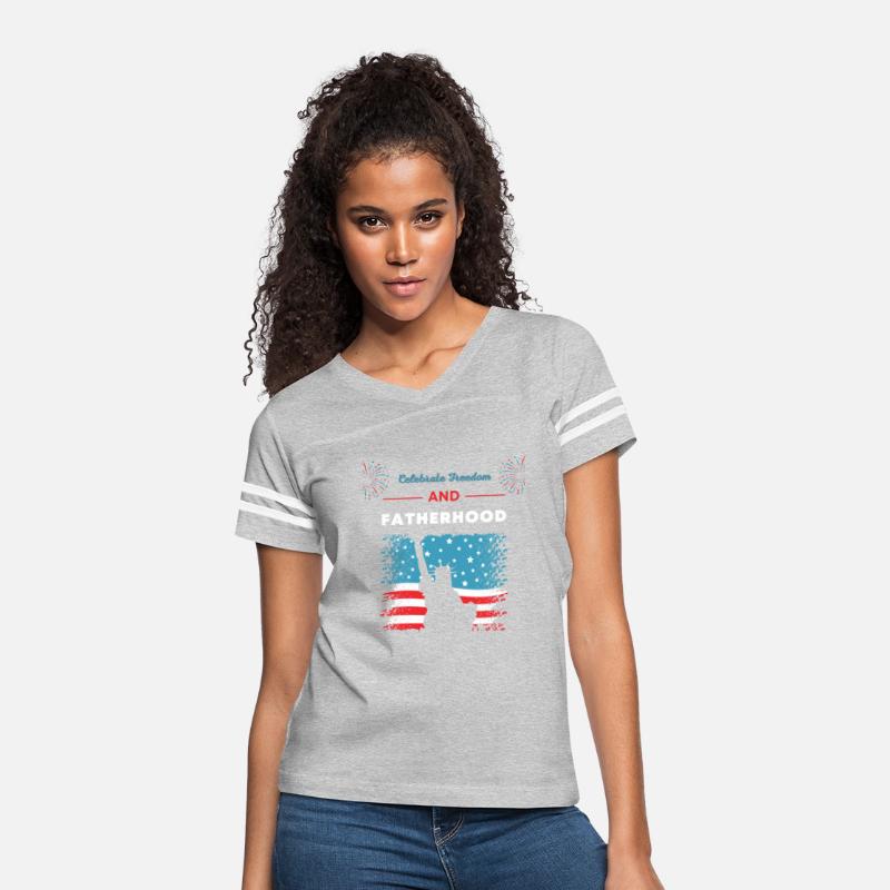 Celebrate Freedom and Fatherhood with flag America
