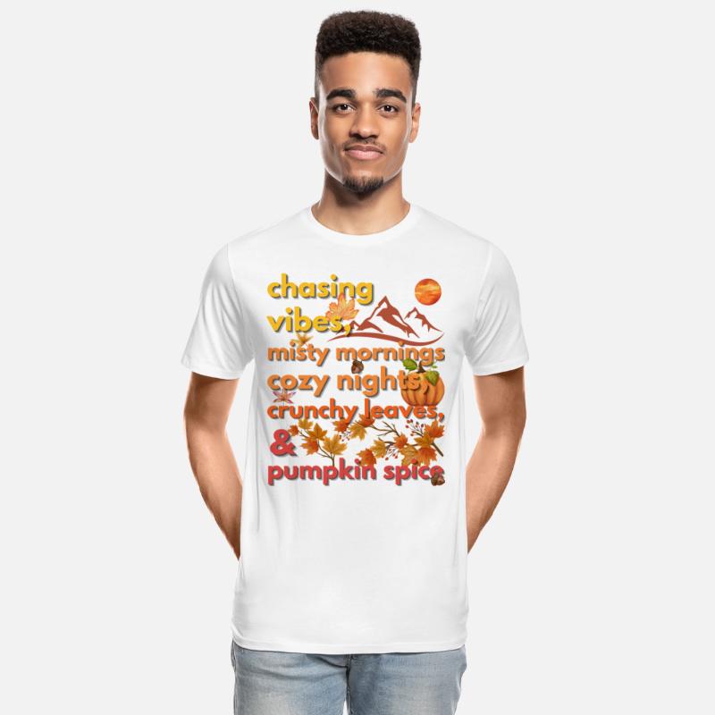 chasing vibes misty mornings cozy nights crunchy