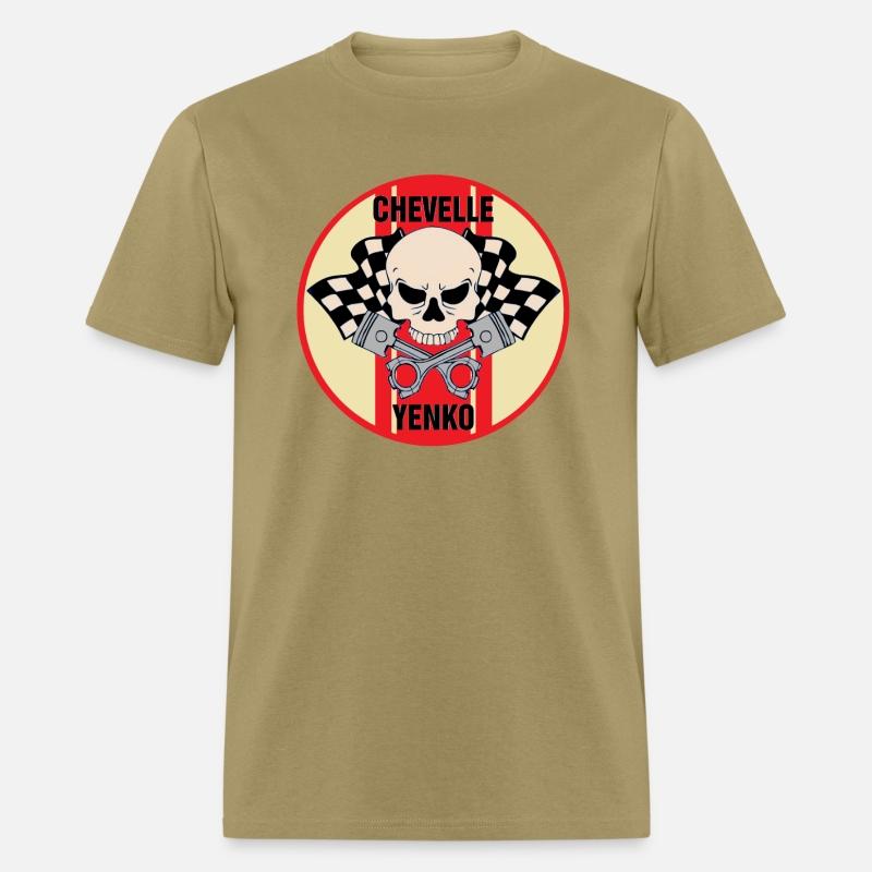 Chevelle Yenko skull & pistons