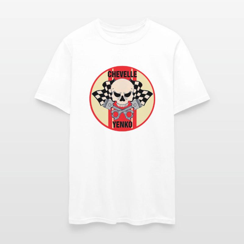 Chevelle Yenko skull & pistons