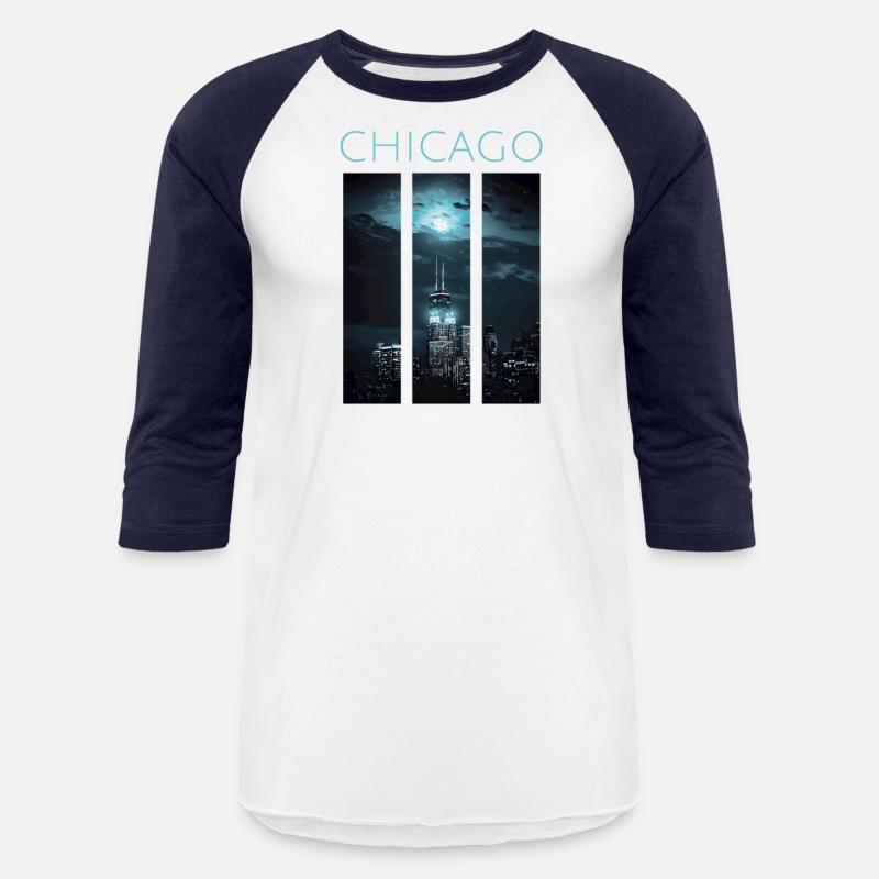 Chi Town Night Light Downtown Chicago yscraper yli