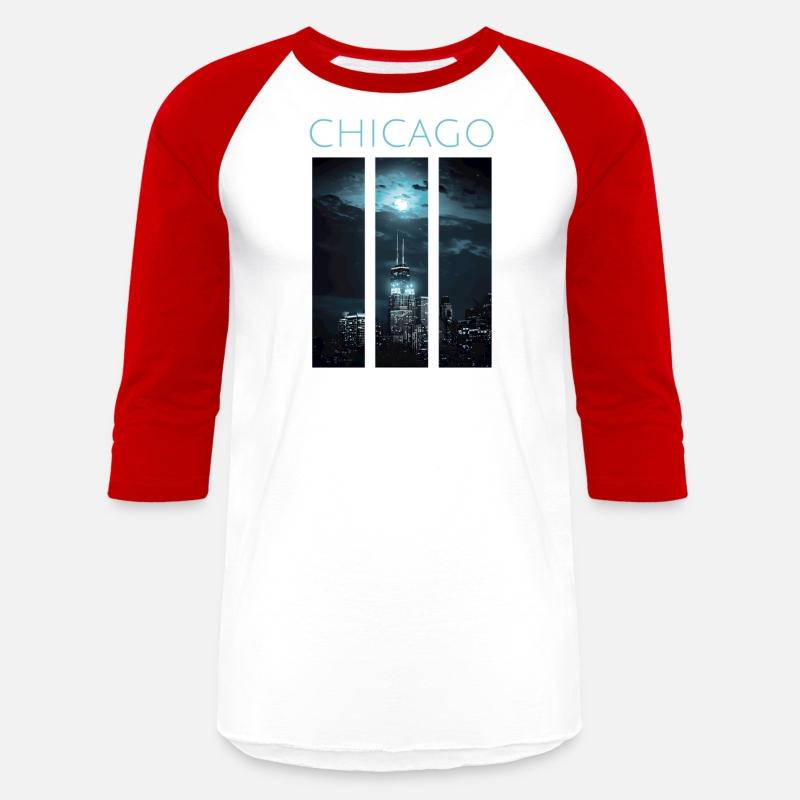 Chi Town Night Light Downtown Chicago yscraper yli